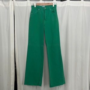 Zara Green Denim